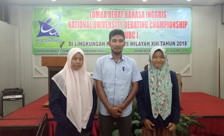 Mahasiswi S-1 Prodi Pmat Tembus 16 Besar National University Debate Championship (NUDC)