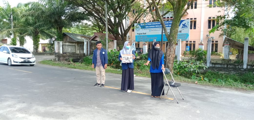 Mahasiswa STKIP BBM Menggalang Dana untuk Korban Banjir Bandang Aceh Utara